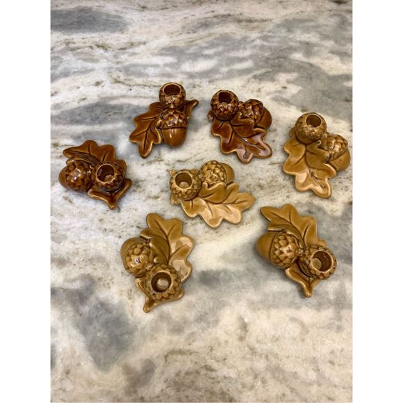 Fall Acorn Candle Holders #thanksgiving - Picture 1 of 7